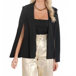 NEW EMILY MCCARTHY overlay cape in silent night